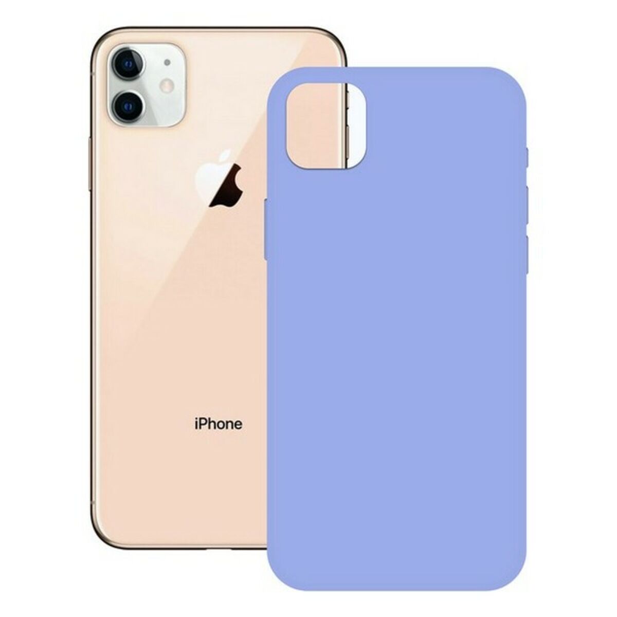 Mobiliojo telefono dėklas iPhone 12 KSIX Soft Silicone iPhone 12 Mini